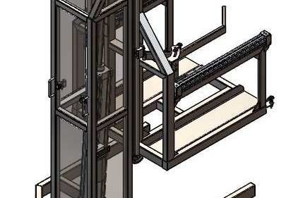 Elevador Pneumático para Tanques de Processo