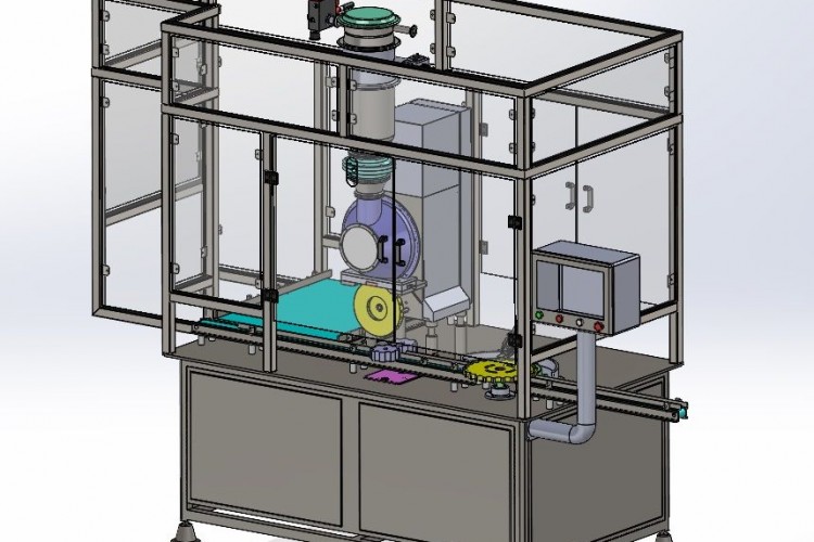 Enclausuramento de Máquina de Envase para atendimento a processo sanitário e NR-12.